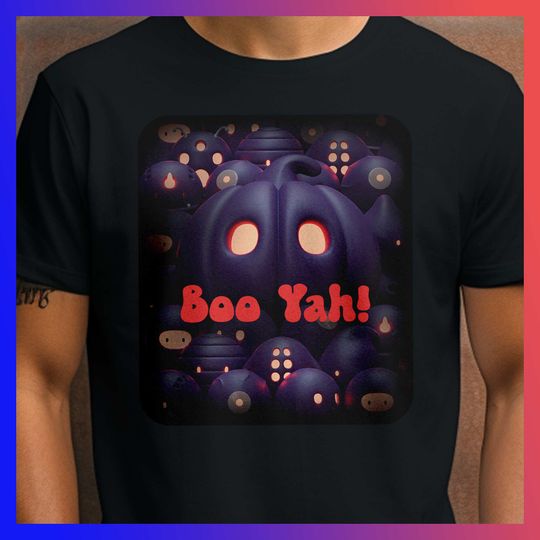 Discover BOO YAH! Halloween Pumpkin T-Shirt, Gift