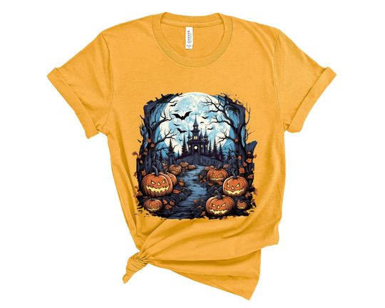 Discover Ghosts and Pumpkins Halloween Shirt