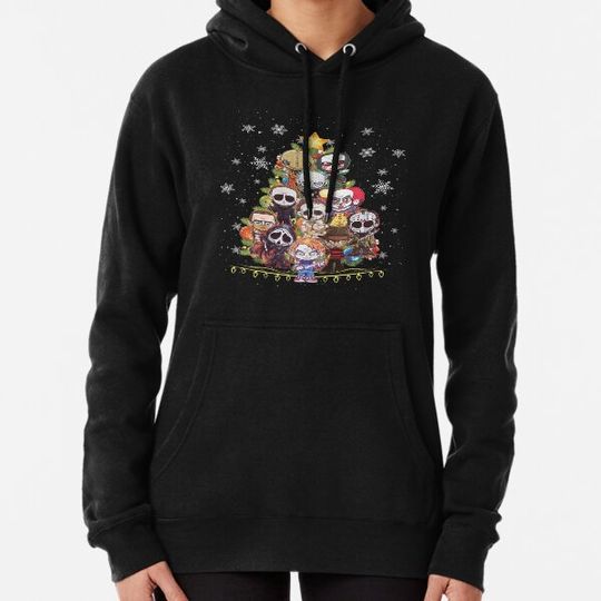 Discover Horror Christmas Halloween Character T-Shirt Hoodies
