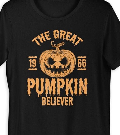 Discover The Great Pumpkin Believer Vintage T-Shirt