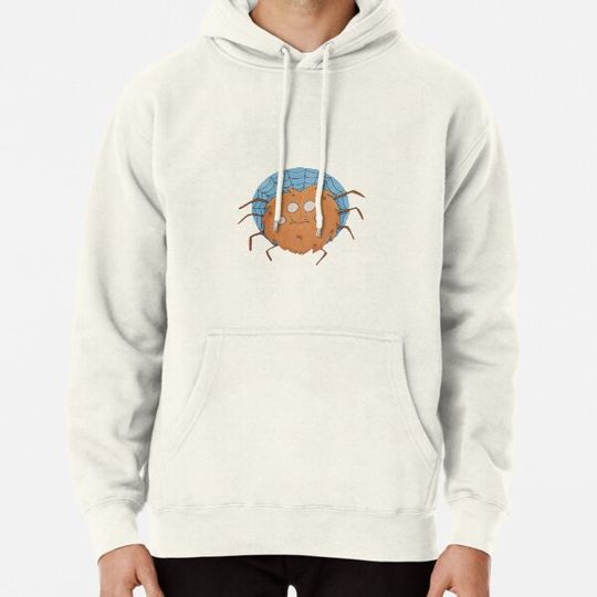 Discover Spider with it's web Hoodies