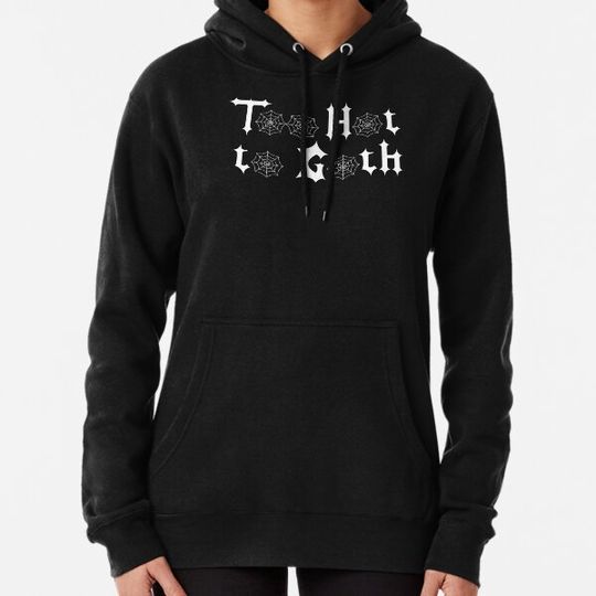 Discover Too Hot to Goth - Web (White) Hoodies