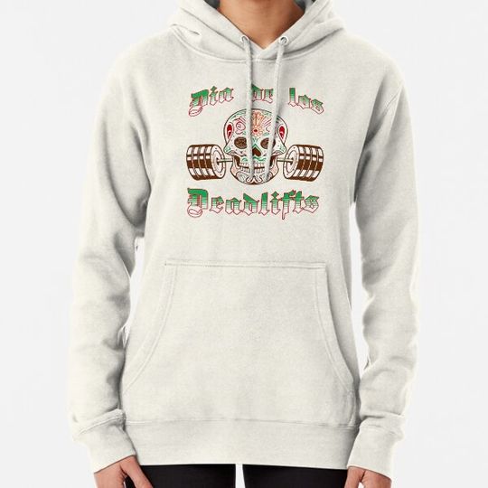 Discover Dia De Los Muertos Inspired Deadlift Gym Hoodies