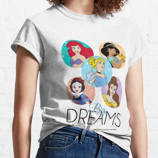 Discover Big Dreams Sparkle Character Bubbles T-shirts