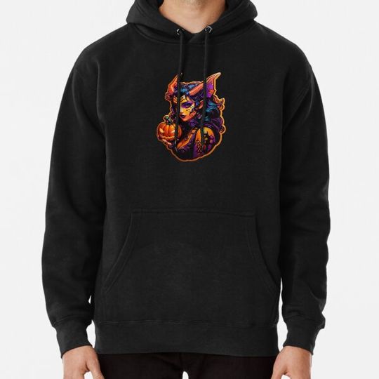 Discover Halloween Attractive Succubus Witch Hoodies