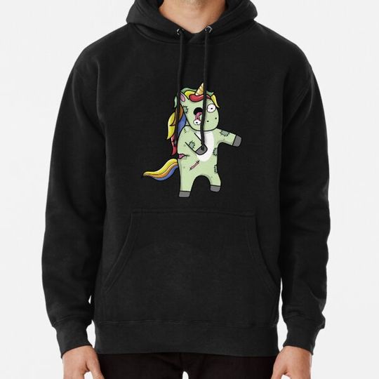 Discover Zombie Halloween Unicorn Hoodies