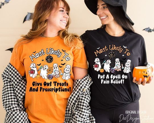Discover Personalized Most Likely to Nurse Halloween Shirt