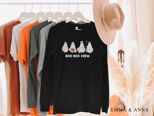 Discover Halloween Ghost Nurse Shirt