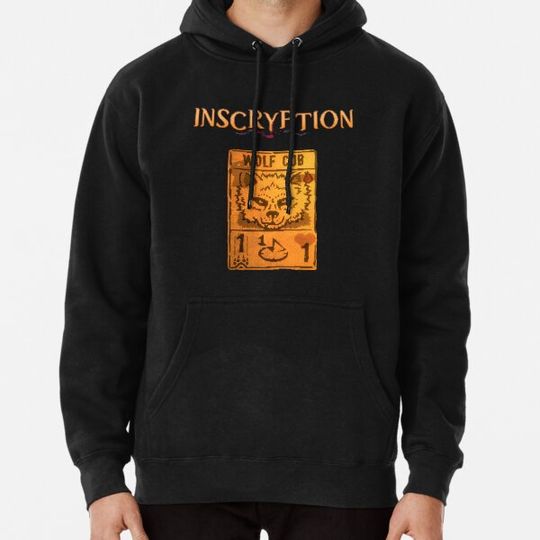 Discover Inscryption Psychological Horror Wolf Cub Card Game Halloween Scary Spooky Dark Escape-room Puzzles Hoodies