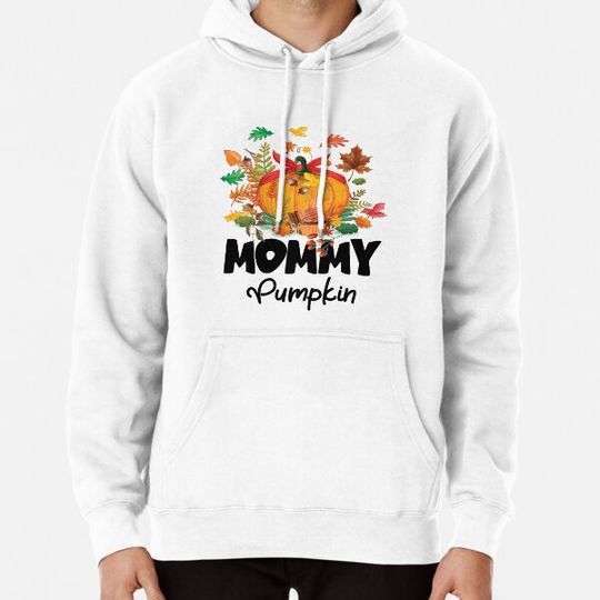 Discover Mommy Pumpkin Matching Family Thanksgiving Costume Dad Hoodies