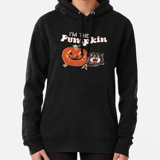 Discover I'm the Pumpkin Vintage Halloween Cat Couple T-Shirts