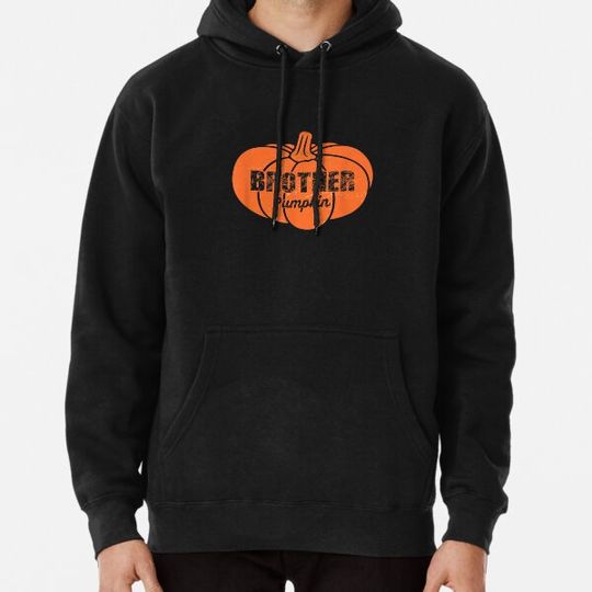 Discover Brother Pumpkin Matching Family Halloween Thanksgiving Group T-Shirt Hoodies