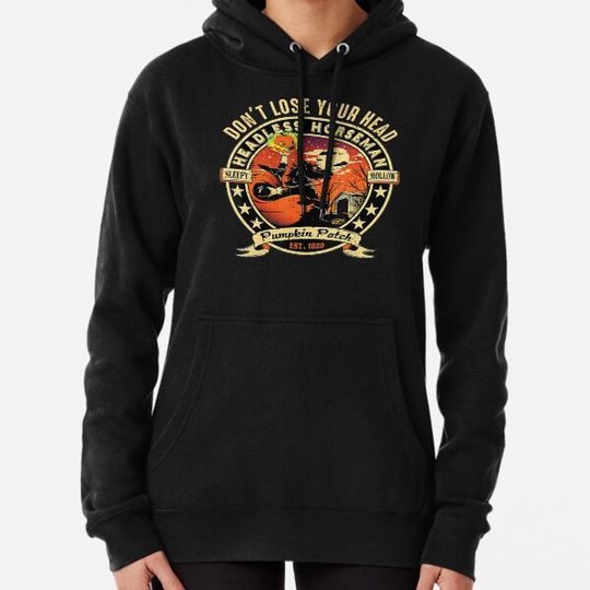 Discover Funny Headless Horseman Urban Legend Halloween Hoodies