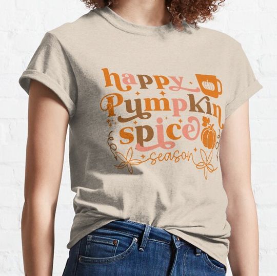 Discover Pumpkin Spice Season T-Shirt T-shirts