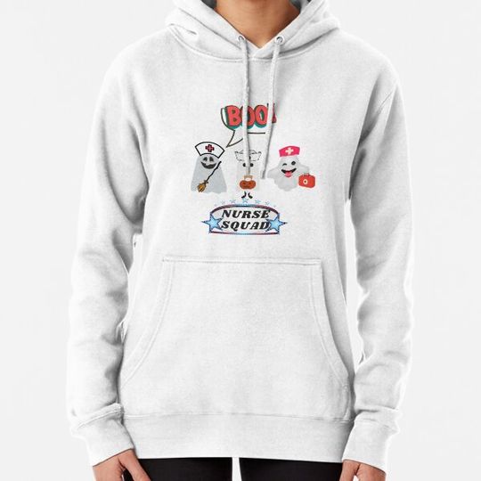 Discover Boo-Nurse Squad Halloween Tee Hoodies