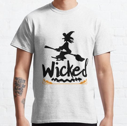 Discover Funny Halloween Wicked witch T-shirts