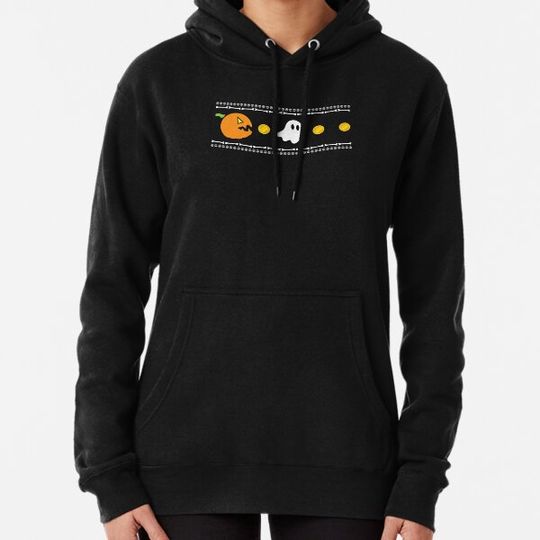 Discover Pumpkin Chasing Ghost Hoodies