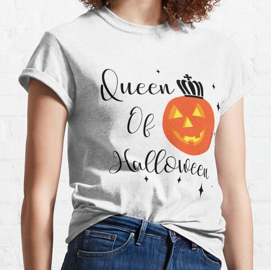 Discover Queen Of Halloween T-shirts