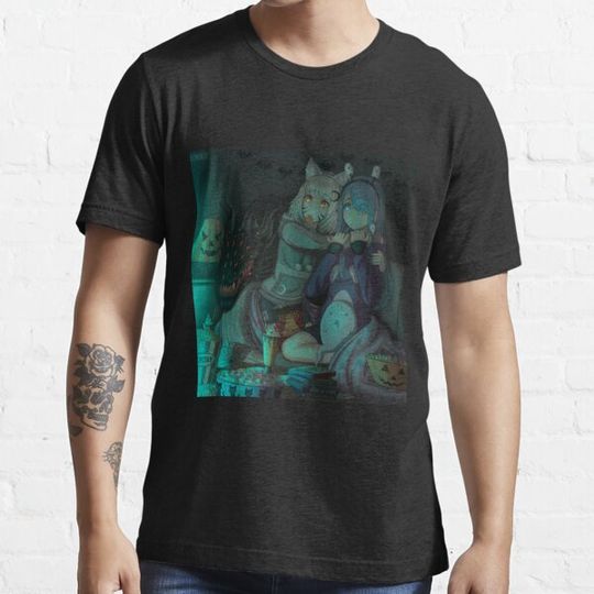 Discover Halloween movie night, A Colorful Nightmare, pumpkin, horrormovies, pumpkin halloween, nightmare, monster, slasher, michael myers T-shirts