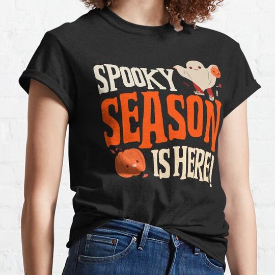 Discover Halloween Spooky Scary Season Cute Cat T-shirts