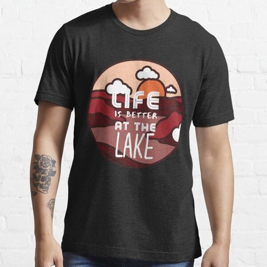 Discover Camping funny Camping lake humor T-shirts