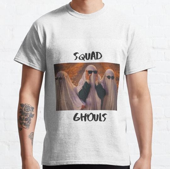 Discover Cute halloween squad ghoul T-shirts