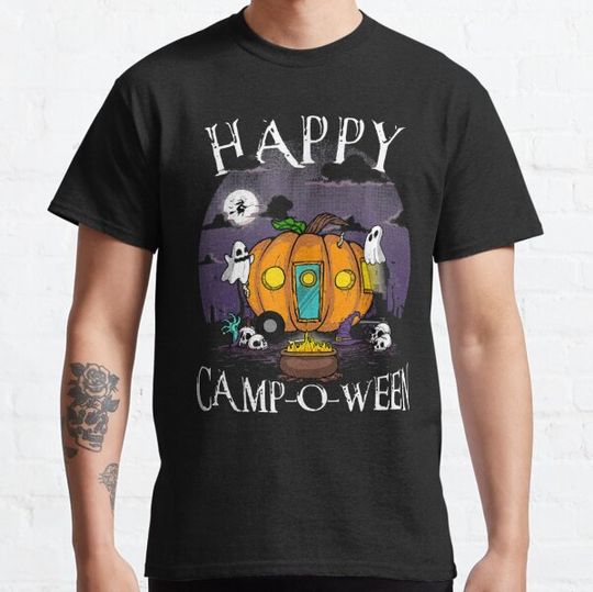 Discover Happy Camp O Ween Happy Camping Halloween T-shirts