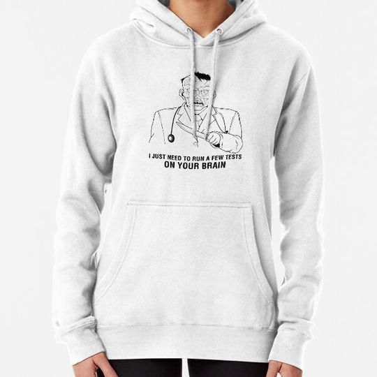 Discover Zombie Doctor Needs To Run A Few Tests Funny Halloween product Hoodies