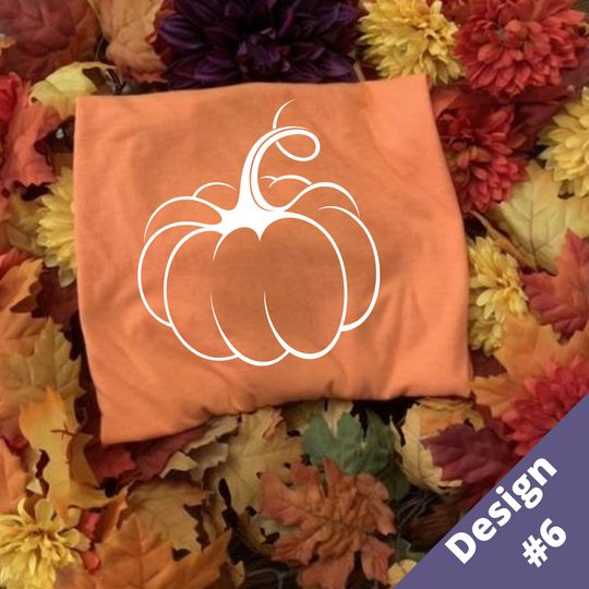 Discover Pick Your Pumpkin T-shirt - Sizes for the Whole Family - Unisex/Men's. Women's/Ladies, Youth/Kids, Toddler, Baby/Infant sizing - 6 pumpkins
