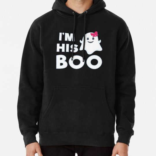 Discover I'm His Boo Tshirt Halloween Ghost Couples Matching Shirt Hoodies