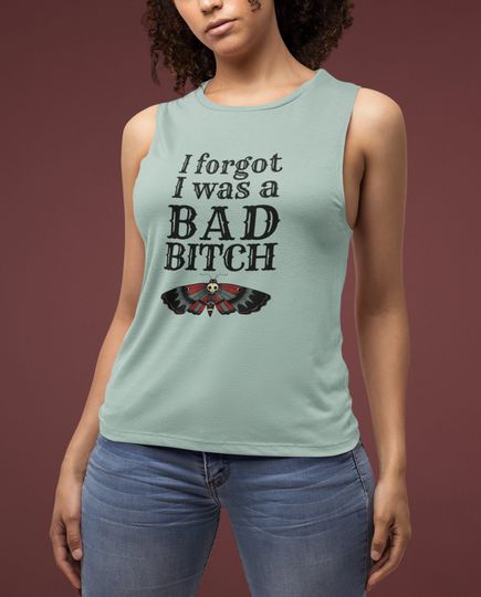 Discover Bad Bitch Ladies Muscle Tank Top