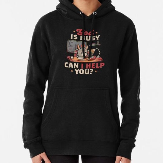 Discover God is Busy - Creepy Cute Baphomet Gift Hoodies
