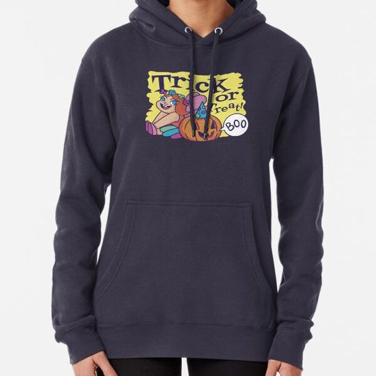 Discover Cute Boo Halloween Hoodie for Girls