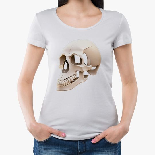 Discover Skeleton T-Shirt Design - Fashion Jacket Mockups