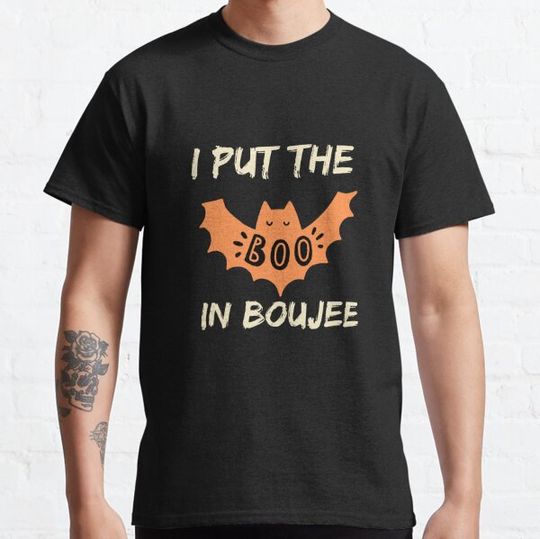 Discover I Put The Boo In Boujee funny halloween T-shirts