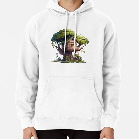 Discover Treehouses are awesome Hoodies