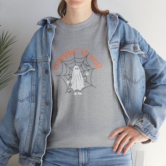 Discover Halloween Shirt, Creepin It Real Shirt, Ghost Halloween Shirt, Creep It Real, Fall Shirt, Fall Ghost Shirt, Unisex