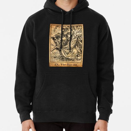 Discover The Hermit Tarot Hoodies