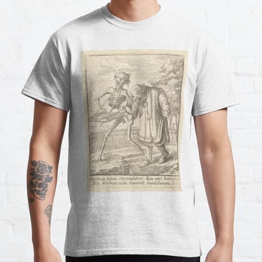 Discover Old man, The Dance of Death T-shirts