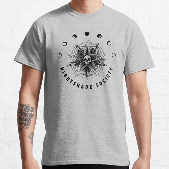 Discover Nightshade Society (Black) T-shirts