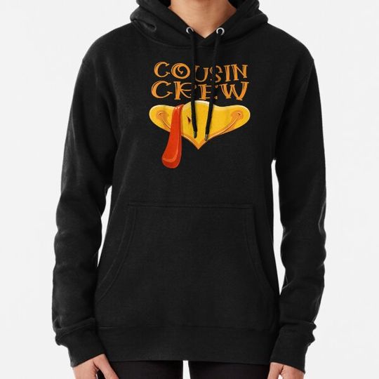 Discover Cousin Crew Turkey Cute Cousin Turkey Squad Thanksgiving T-Shirt Hoodies