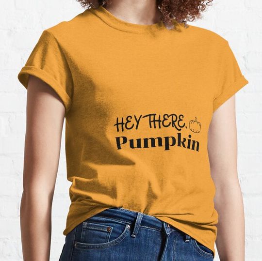 Discover Hey There Pumpkin Thanksgiving Autumn T-Shirt T-shirts