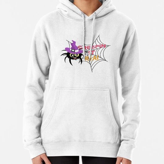Discover Creepin' It Real Halloween Spider Pun Hoodies