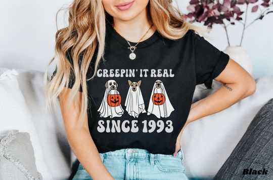 Discover 30th Birthday Halloween T-Shirt for Dog Lovers