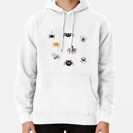 Discover Scary Spooky Halloween Spiders Hoodies