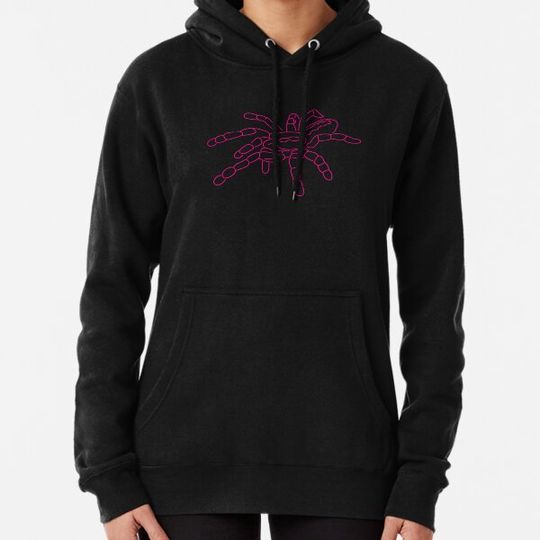 Discover Spider Pająk Scary Pink Spider Hoodies