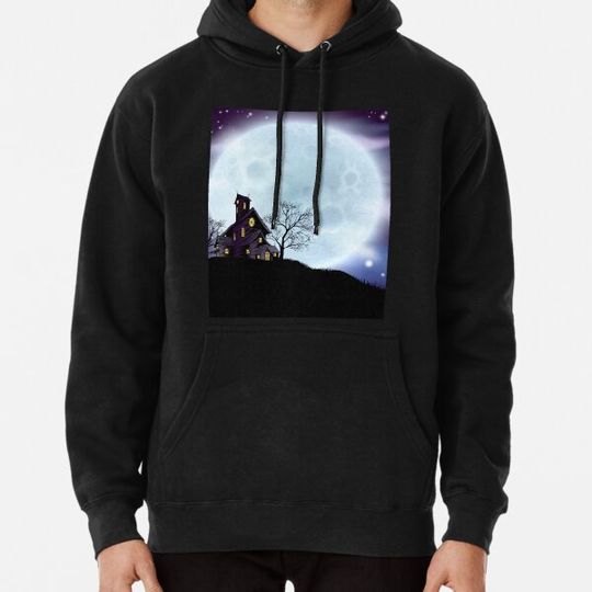 Discover haunted house Hoodies