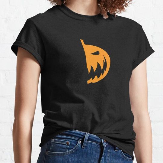 Discover Halloween Pumpkin Half Smile Funny Matching Part 1 T-shirts