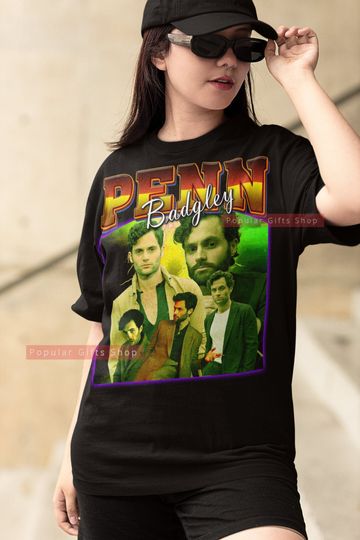 Discover Vintage Penn Badgley Unisex T-Shirt Gift