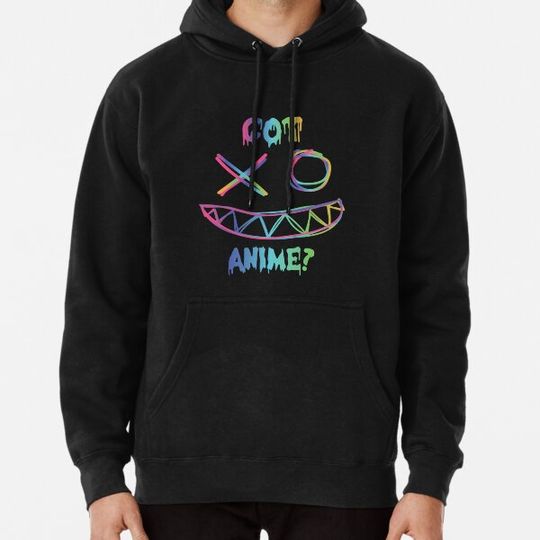 Discover Halloween Got anime Creepy Rainbow Smiling Face Hoodies